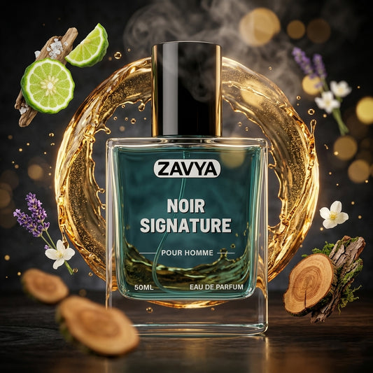 ZAVYA Noir Signature | Long-Lasting Men's Perfume | Inspired by Janan Sports | 50ml EDP