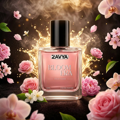 ZAVYA Bloom Era | Long-Lasting Women's Perfume | Inspired by Gucci Flora | 50ml EDP