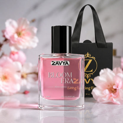 ZAVYA Bloom Era | Long-Lasting Women's Perfume | Inspired by Gucci Flora | 50ml EDP