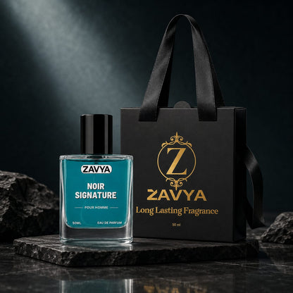 ZAVYA Noir Signature | Long-Lasting Men's Perfume | Inspired by Janan Sports | 50ml EDP